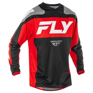 Sサイズ MXジャージ FLY F-16 ブラック/レッド/ホワイト モトクロス 正規輸入品 WESTWOODMX 25