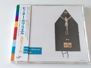 【希少日本盤MAXI】ピーター・ガブリエル Peter Gabriel / スティーム Steam 帯付CD VJCP12007 93年盤,Massive Attack Remix,Daniel Lanois