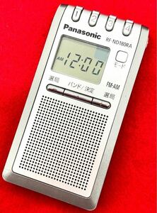 Panasonic ポケットラジオ RF-ND180RA radio FM-AM パナソニック