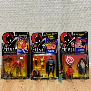 （C4）稀少品 BATMAN （Combat Belt BATMAN）（Scarecrow）（The Penguin）未開封品 3点まとめ