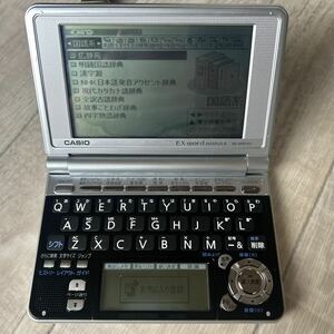 【中古】動作品 CASIO カシオ 電子辞書 EX-word XD-SP6700 エクスワード