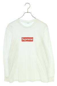 シュプリーム 長袖カットソー Box Logo L/S Tee サイズ:S ボックスロゴ長袖カットソー 中古 OM10