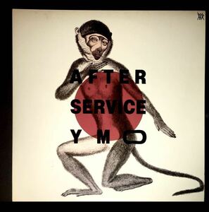 レア　YMO　ファイナルライブ　AFTER SERVICE　アフターサービス　カラーレコード　赤盤　坂本龍一 細野晴臣 高橋幸宏　アナログ盤　LP