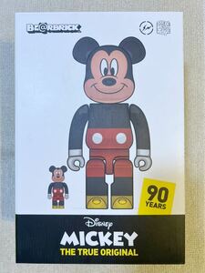 美品 1/6計画購入 BE@RBRICK fragment MICKEY MOUSE 100％ & 400％ MEDICOM TOY メディコムトイ ベアブリック フラグメント　ミッキー