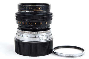 【美品】ダルメイヤー/Dallmeyer OSCILLOGRAPH 51mm F1.9 LEICA L39マウント L-Mアダプター付きレンズ #jp22865X #HK9717