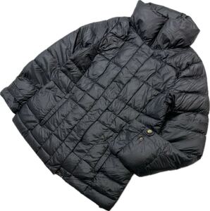 Eddie Bauer ☆ 上品な雰囲気◎ ダウンジャケット ダークグレー レディース S 秋冬 大人カジュアル タウンユース エディーバウアー■EC260