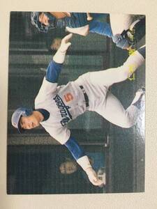 カルビープロ野球カード 89年 No.40 仁村徹 中日 1989年 (検索用) レアブロック ショートブロック ホログラム 金枠 地方版