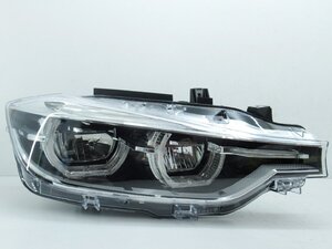 ★良品 BMW 3シリーズ F30 F31 後期 LCI 純正 右 ヘッドライト LED 【 7453482-01 】 (M081912)