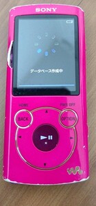 NW-S765 ジャンク SONY WALKMAN ライトピンク？ バイオレット？