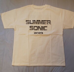 【送料込み】サマソニ スタッフTシャツ XXLサイズ 白 未使用 非売品 Summer Sonic 2023