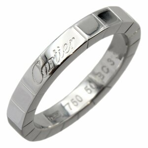 ★C2357 仕上済!! カルティエ 10号 #50 K18WG ホワイトゴールド ラニエール リング Cartier レディース★