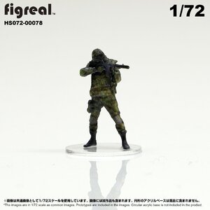 HS072-00078 figreal 陸上自衛隊 1/72 JGSDF 高精細フィギュア