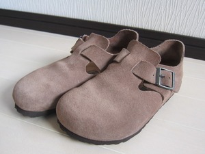 美品 BIRKENSTOCK ビルケンシュトック スエード ボストン 36