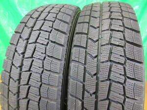 残溝90％ 15インチ 21年製 ダンロップ ウインターマックス DUNLOP WINTERMAXX WM02 175/65R15 84Q 2本Set №7543 スタッドレス 冬タイヤ