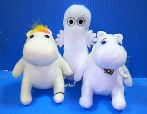 ☆同梱可☆MOOMIN☆ムーミン☆フローレン☆ニョロニョロ☆マスコット☆ぬいぐるみ☆セット