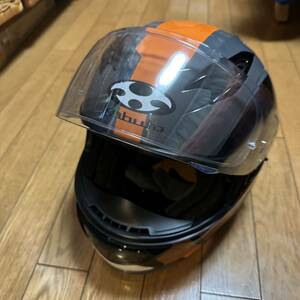 OGK カブト カムイ3 JM ブラックオレンジ Sサイズ