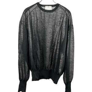 HERILL (ヘリル) for Ron Herman Mesh Seethrough T Shirt (black)