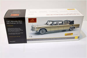 CMC 1:18 M-217 Mercedes-Benz メルセデスベンツ 600 Pullman Landaulet , ほぼ新品　最高級(管理番号：R0020）