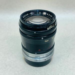 94★希少★ ニコン Nikon 日本光学 Nippon Kogaku NIKKOR-P.C F2 8.5cm / 設 T-1024/刻印