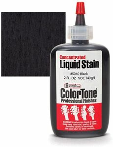 米StewMac社 ColorTone Black 5040 リキッドステイン ボディ＆ネックの着色剤 #STEWMAC-CTSTAIN-5040