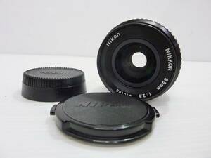 V5741a Nikon ニコン NIKKOR 35mm 1:2.8 単焦点レンズ 現状渡し