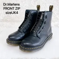 希少！Dr.Martens マーチン フロント サイドジップ ブーツ UK4