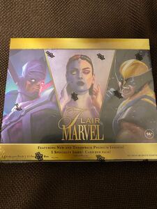 1円スタート upper deck marvel FLAIR 未開封BOX マーベル MCU topps panini Leaf