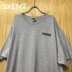 USA古着Tシャツ　3XLサイズ GILDAN オーバーサイズ グレー