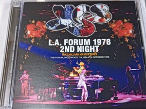 イエス 1979年 Mike Millard Master Tapes Yes Live At L.A.Forum,USA Jon Anderson Rick Wakeman Steve Howe