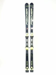 中古 子ども用レーシング 22/23 FISCHER RC4 W.C.(WORLD CUP) GS JR 178cm ビンディング付きスキー フィッシャー アールシーフォー