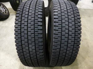 ⑦最安値！ 295/80R22.5 153/150J DUNLOP SP001 バリ山 2本