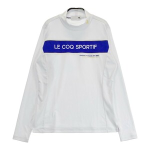 LECOQ GOLF ルコックゴルフ ハイネック長袖Tシャツ ホワイト系 LL [240101214773] ゴルフウェア レディース