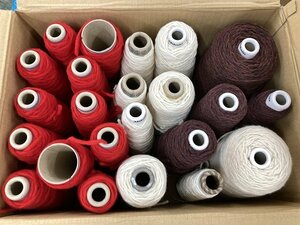 05-30-123 ◎AK ハンドメイド ハンドクラフト材料 糸 毛糸 AVRIL 引き揃え糸 アヴリル　はんぱもの まとめ売り 編み物 未使用品