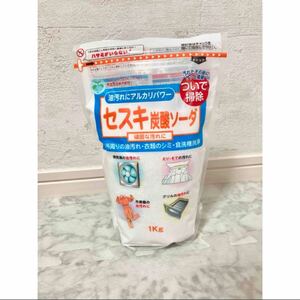 セスキ炭酸ソーダ　アルカリパワーで汚れを落とす　安心便利ソーダ　1kg　