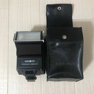 【ジャンク 送料込】動作未確認ジャンク MINOLTA PROGRAM 2800AF プログラムフラッシュ◆127