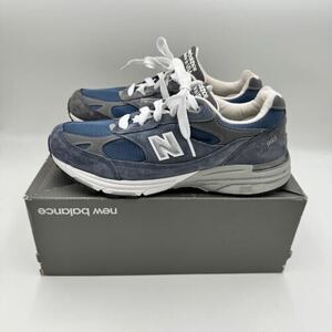 即決【超入手困難】USA製 ニューバランス WR993VI US10/27cm new balance navyネイビー blueブルー スニーカー メンズレディース アメリカ