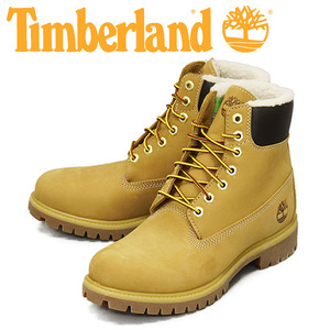 Timberland (ティンバーランド) A2E31 6in PREM FUR LINING 6インチプレミアムウォータープルーフブーツ ファーライニング Wheat TB468 US7