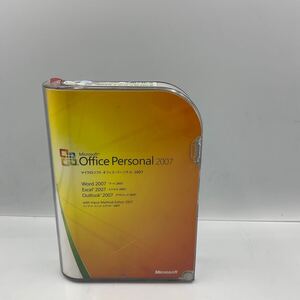 ◎(D158) 中古品 Microsoft Office Personal 2007/マイクロソフト オフィスパ一ソナル 2007/Word Excel Outlook (E 3)