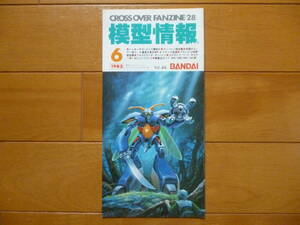 希少／模型情報　1983年6月号　1冊／バンダイ　VOL.46　ガンダム　ダンバイン　ミンキーモモ　プラレス3四郎