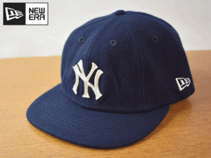 B170《未使用品》NEW ERA ニューエラ 19TWENTY【7-1/2 - 59.6cm】MLB NY YANKEES ヤンキース ウール生地 帽子 キャップ