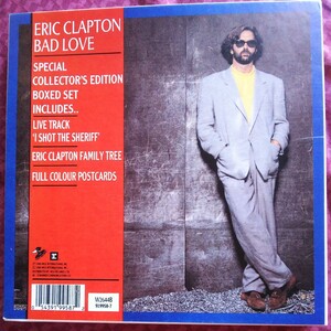 【限定品】Eric Clapton Bad Love / I Shot The Sheriff Single Record Box