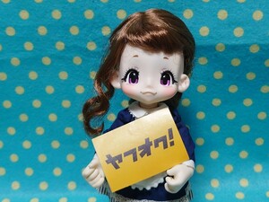 ペットワークスおでこちゃんとニッキ おでこちゃん茶髪カールウィッグ MSD SDC ミディブライス ハルモニアブルーム キキポップ 小難有