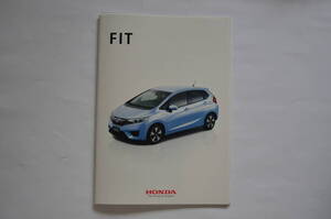 ★HONDA★ FIT カタログ　2015.12 ★