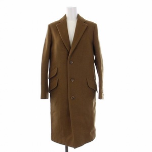 サイ ベーシックス SCYE BASICS CHESTER COAT チェスターコート アウター ロング ウール カシミヤ 38 M 茶 ブラウン 5215-73502