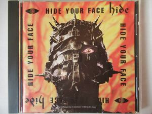 『CD hide(ヒデ) / Hide Your Face ★Terry Bozzio・T. M. Stevens・Jerry Hey ★CDケース新品』