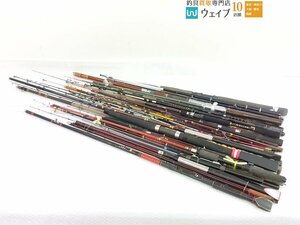 NFT SS 胴突 30・シーベル 240、オリムピック 世紀新舟 他 船竿 など 大量セット ジャンク品