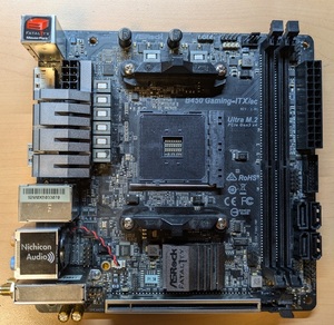 ASRock Fatal1ty B450 Gaming-ITX/ac (Socket AM4,ITX,WiFi6対応)