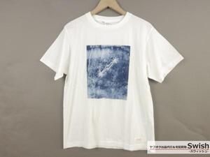 Z177■DELUXE デラックス × Shibuya Yuri■新品　MIDNIGHT LIGHTNINNG TEE　Tシャツ S WHITE■