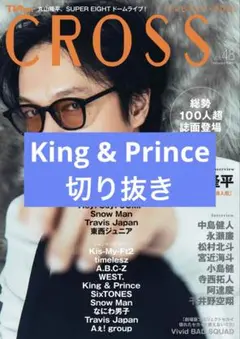 TVfanCROSS vol.48 King & Prince 切り抜き