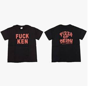 PIZZA OF DEATH ピザオブデス FUCK KEN 半袖Tシャツ バンドTシャツ 黒 S ハイスタンダード ハイスタ 横山健 ken yokoyama 稀少 レア